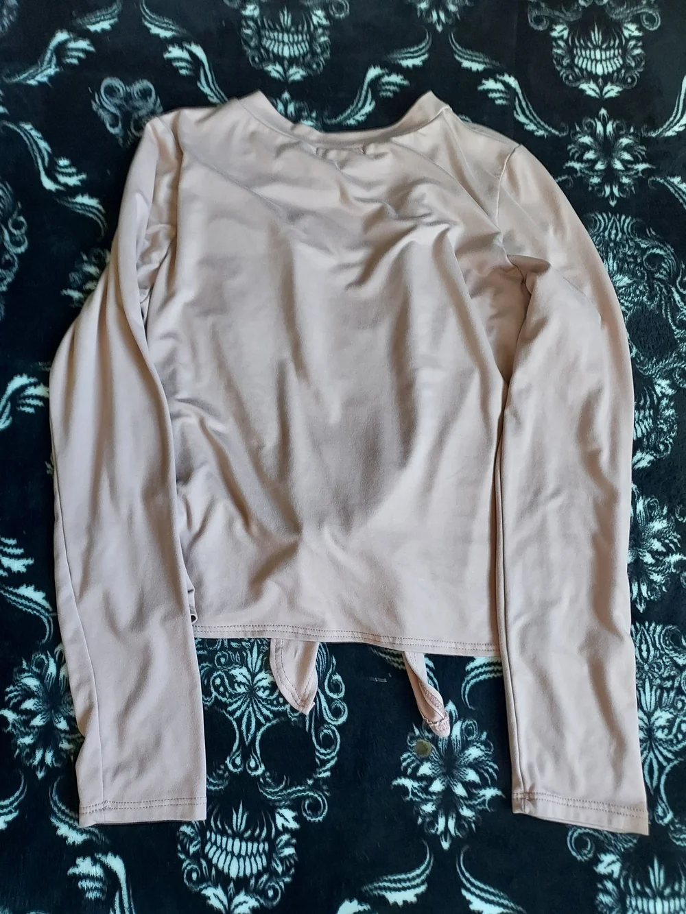 Ragdoll Blush Pink Crewneck Top with Branded Tag - Picture 2 of 4